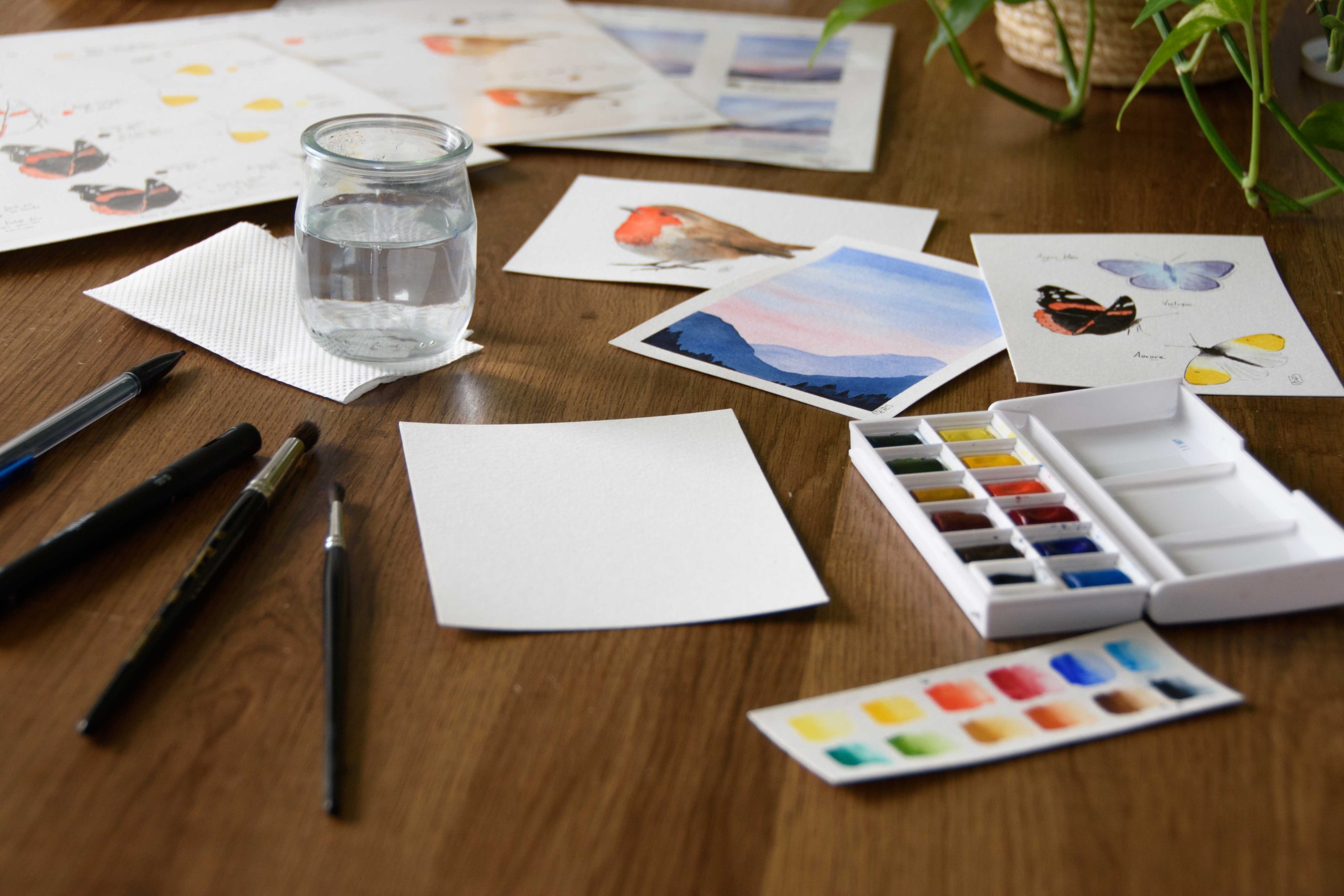 Atelier-4 Palette d'aquarelle